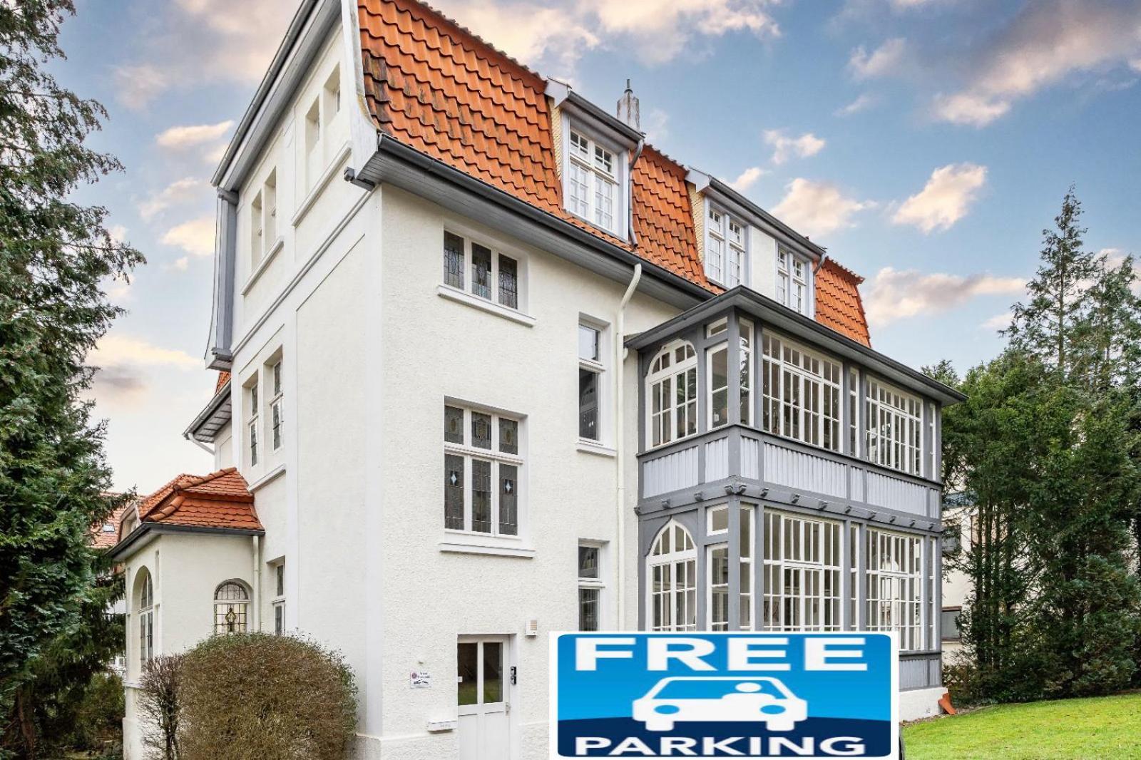 Villa Augusta Am Kurpark Bad Salzuflen Ngoại thất bức ảnh